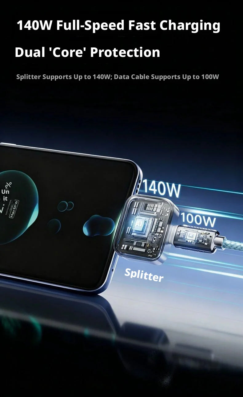 intelligence Full Charge Separator Protect battery health Overcharge protection Auto power-off Suitable for Type-C devices