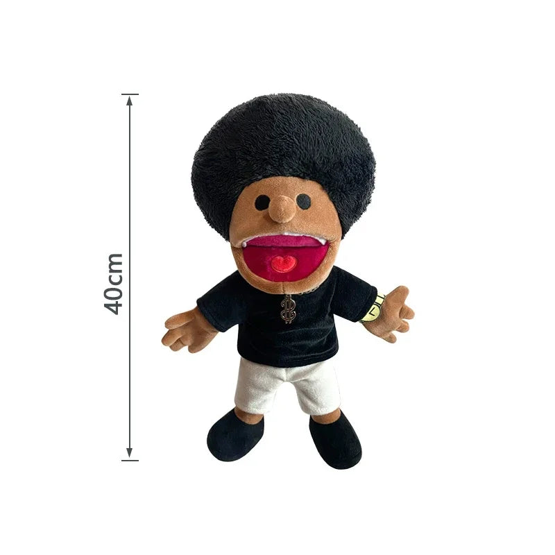 Jeffy Family Hand Puppet Pet Booger Feebee Rocker Zombie Dad Mom Chef Price Police Junior Joseph Cody Penolope Open Mouth Muppet