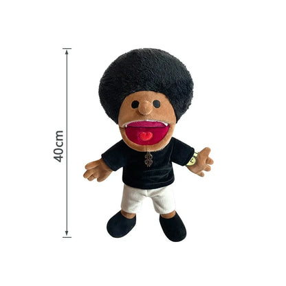 Jeffy Family Hand Puppet Pet Booger Feebee Rocker Zombie Dad Mom Chef Price Police Junior Joseph Cody Penolope Open Mouth Muppet