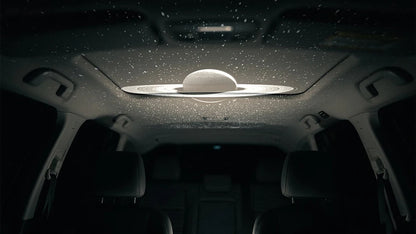 USB Car Atmosphere Projector Light Car Interior Ambient Light LED Starry Star Light Party Decor Romantic Saturn Galaxy Light