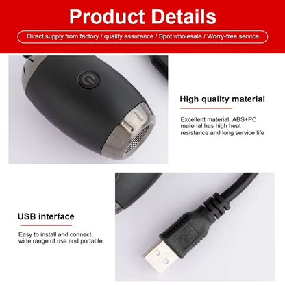 USB Car Atmosphere Projector Light Car Interior Ambient Light LED Starry Star Light Party Decor Romantic Saturn Galaxy Light