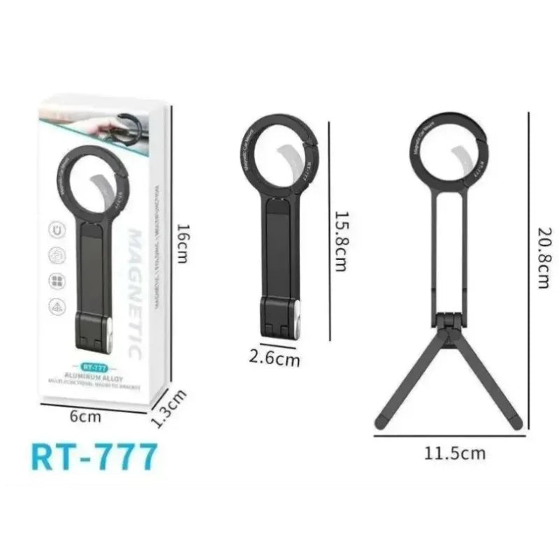 Foldable Portable Phone Holder Stand Magnetic Cell Phones Tripod Mount For  16 15 14 13 12 Pro Max