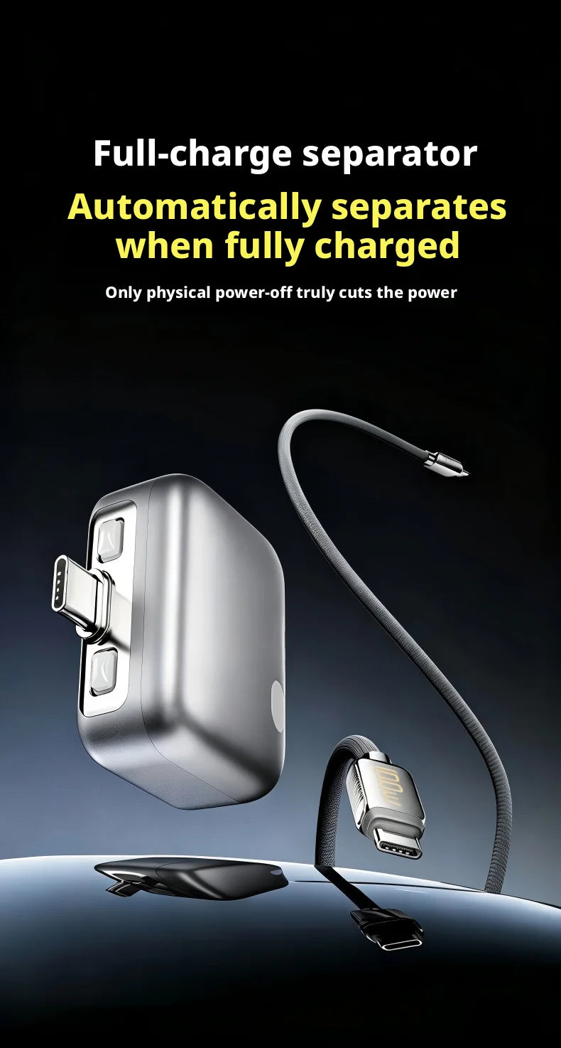 intelligence Full Charge Separator Protect battery health Overcharge protection Auto power-off Suitable for Type-C devices