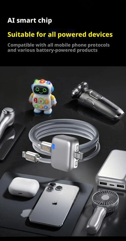 intelligence Full Charge Separator Protect battery health Overcharge protection Auto power-off Suitable for Type-C devices