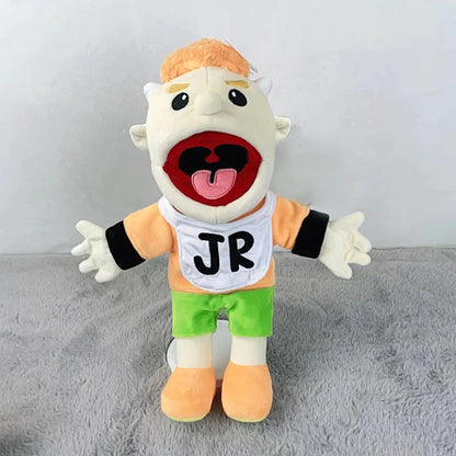 Jeffy Family Hand Puppet Pet Booger Feebee Rocker Zombie Dad Mom Chef Price Police Junior Joseph Cody Penolope Open Mouth Muppet