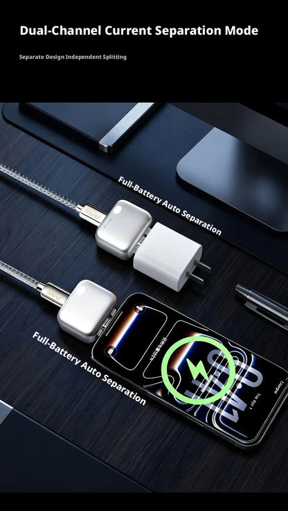 intelligence Full Charge Separator Protect battery health Overcharge protection Auto power-off Suitable for Type-C devices