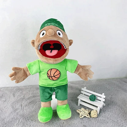 Jeffy Family Hand Puppet Pet Booger Feebee Rocker Zombie Dad Mom Chef Price Police Junior Joseph Cody Penolope Open Mouth Muppet