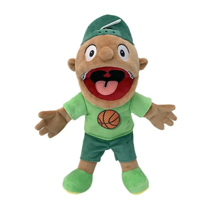 Jeffy Family Hand Puppet Pet Booger Feebee Rocker Zombie Dad Mom Chef Price Police Junior Joseph Cody Penolope Open Mouth Muppet