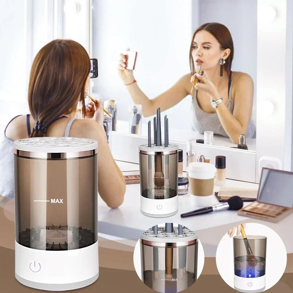 Automatic Electric Makeup Brush Cleaner USB Plug Portable Eyeshadow Brush Holder Holder Tools and Dryer Beauty Makeup Tools